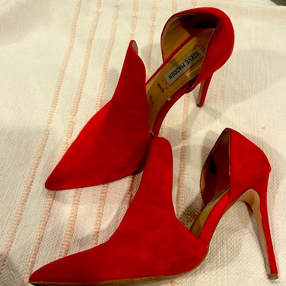 Red high heels